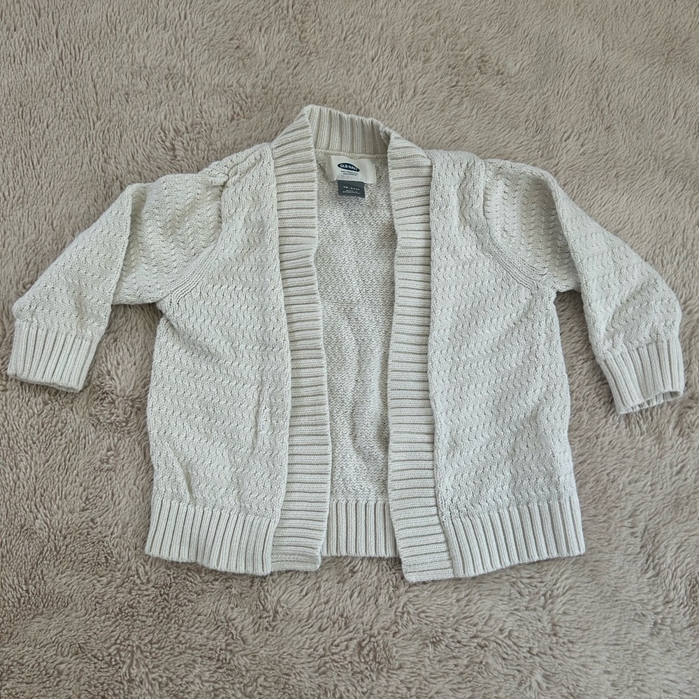 Old navy cream knit cardigan